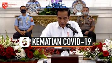 Jokowi Akui Angka Kematian Covid-19 di Indonesia Lampaui Rata-Rata Global