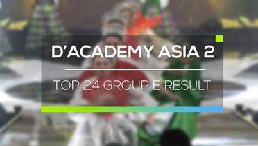 D'Academy Asia 2 - Top 24 Group E Result