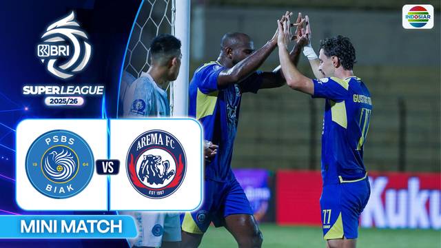 PSBS Biak VS Arema FC - Mini Match | BRI Super League 2025/26