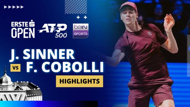 J. Sinner vs F. Cobolli - Highlight | ATP 500: Erste Bank Open 2025