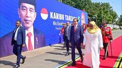 Penyambutan Kenegaraan Presiden Jokowi di Tanzania, Dar es Salaam, 22 Agustus 2023