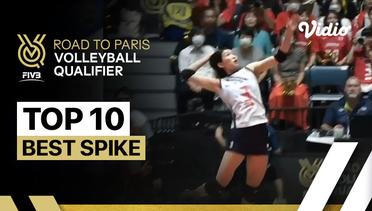 Top 10 Best Spikes | Women's FIVB Road to Paris Volleyball Qualifier 2023