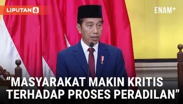 Presiden Jokowi Buka Sidang Istimewa MA