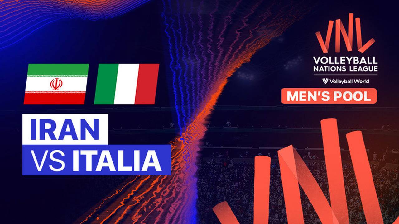 Full Match Iran vs Italia Men's Volleyball Nations League 2023 Vidio