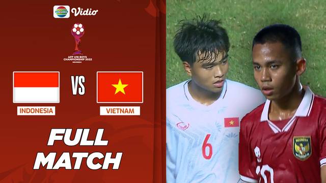 Full Match: Indonesia VS Vietnam | Piala AFF U-16 2022