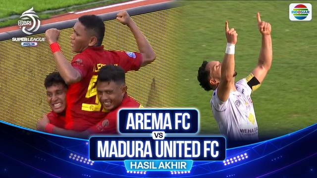 Arema FC VS Madura United FC - Hasil Pertandingan | BRI Super League 2025/26