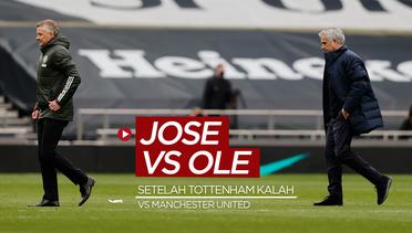 Konflik Jose Mourinho dengan Ole Gunnar Solskjaer Setelah Tottenham Hotspur Vs Manchester United