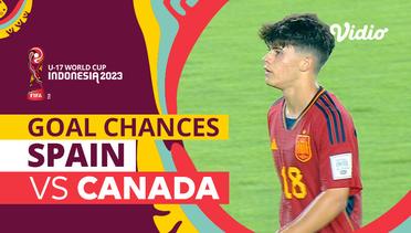 Peluang Gol | Spain vs Canada | FIFA U-17 World Cup Indonesia 2023