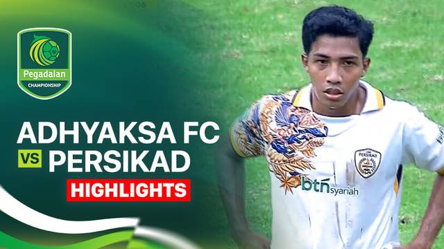 Adhyaksa FC vs Persikad - Highlight | Pegadaian Championship 2025/26