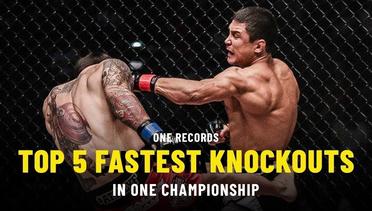 Top 5 Fastest Knockouts - ONE Records