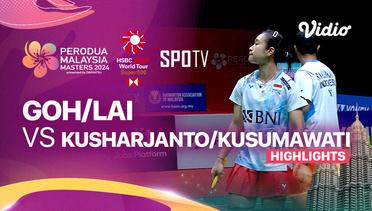 Goh Soon Huat/Lai Shevon Jemle (MAS) vs Rehan Naufal Kusharjanto/Lisa Ayu Kusumawati (INA) - Highlights | Perodua Malaysia Masters 2024 - Mixed Doubles