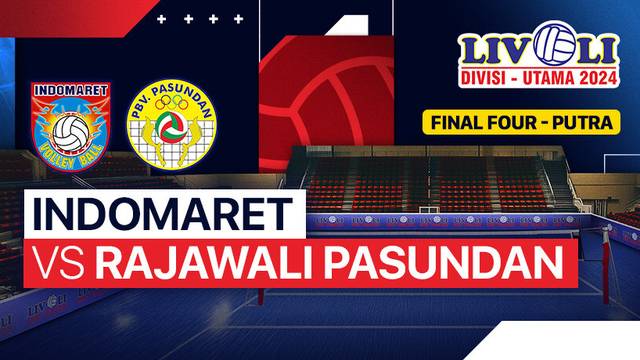 Putra: Indomaret vs Rajawali Pasundan - Final Four - Full Match | Livoli Divisi Utama 2024