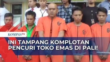 Tangkap  5 Tersangka Perampokan Toko Emas di Pali, Polisi Amankan 1,5 KG Emas!