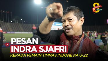 Pesan Penting Indra Sjafri kepada Pemain Timnas Indonesia U-22 di Final Dramatis SEA Games 2023