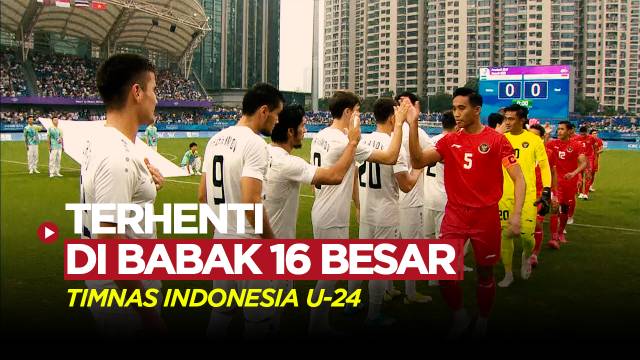 Highlgihts Asian Games 2022, Timnas Indonesia U-24 Telan Kekalahan Dramatis dari Uzbekistan