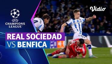 Real Sociedad vs Benfica - Mini Match | UEFA Champions League 2023/24