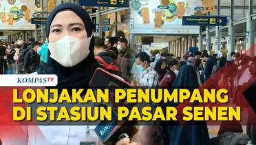 23.600 Pemudik Tinggalkan Jakarta Lewat Stasiun Pasar Senen, Minggu 16 April 2023