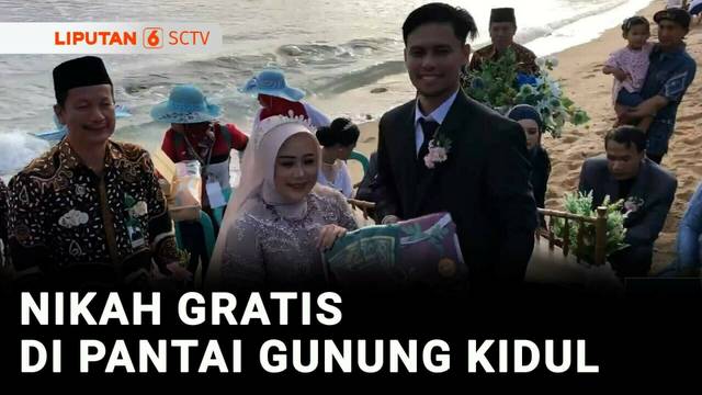 Nikah Gratis Di Pantai Kelapa Muda Jadi Mahar | Liputan 6