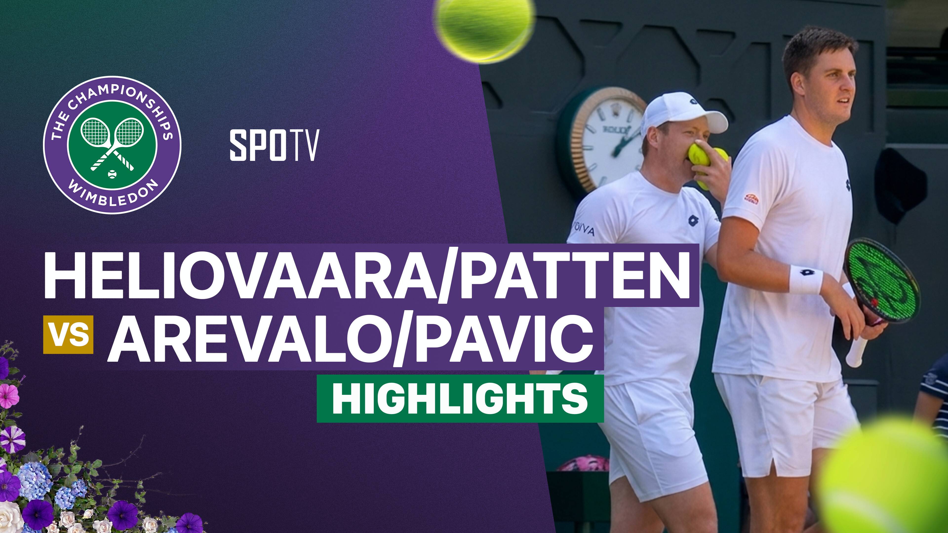 H. Heliovaara / H. Patten vs M. Arevalo / M. Pavic - Gentlemen's Doubles Final | Wimbledon 2026