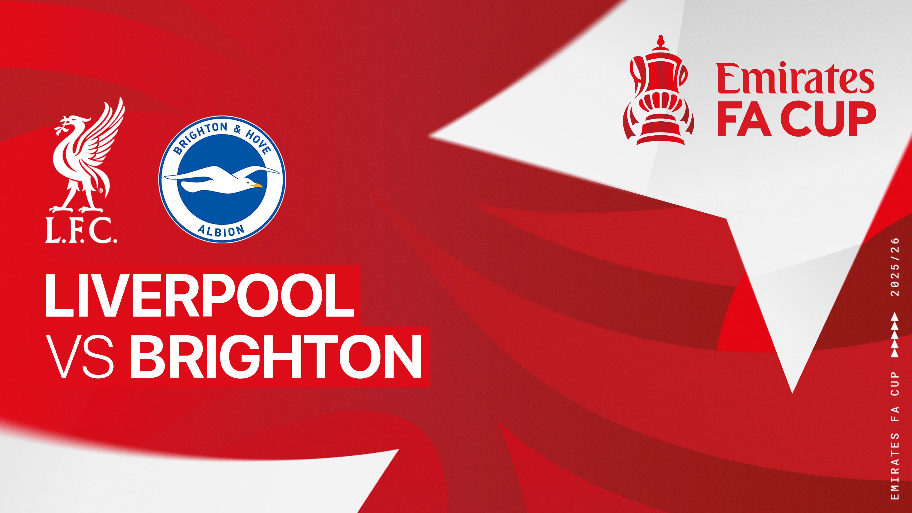 Liverpool vs Brighton and Hove Albion