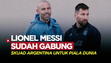 Lionel Messi Tiba, Argentina Siap Berjuang di Kualifikasi Piala Dunia