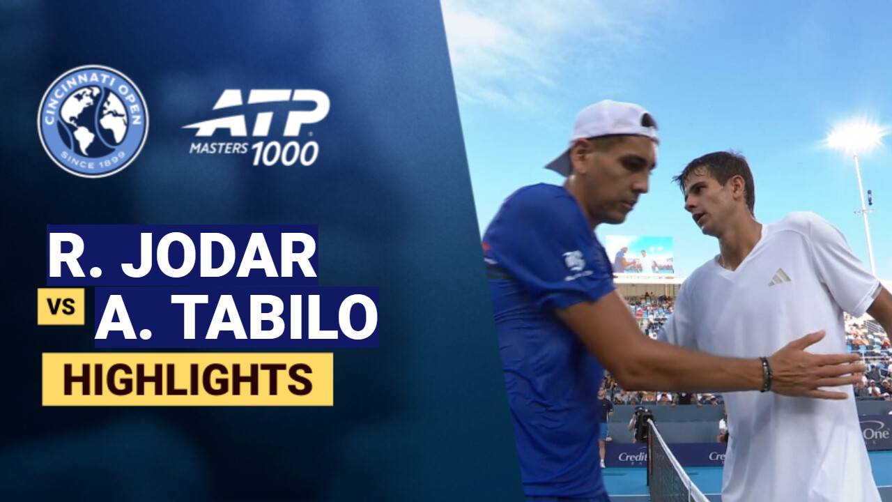 Rafael Jodar vs Alejandro Tabilo - Round 3 (P&G Stadium Court) | ATP 1000: Cincinnati Open 2026