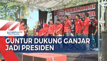 GUNTUR Jawa Tengah Deklarasikan Dukungan untuk Ganjar Pranowo sebagai Presiden RI