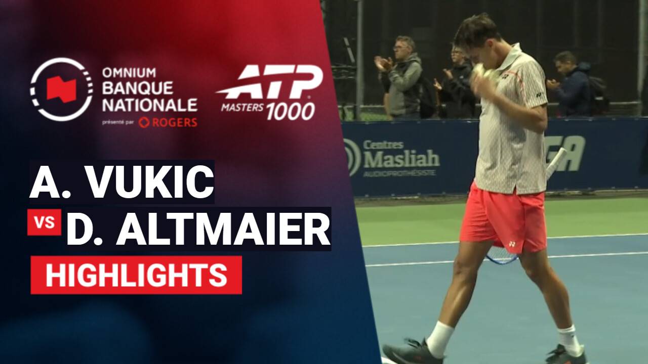 Aleksandar Vukic vs Daniel Altmaier - Round 1 (Court 2) | ATP 1000: National Bank Open presented by Rogers 2026