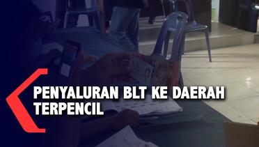 PT Pos Indonesia Salurkan BLT BBM ke Pulau Terpencil di Kabupaten Langkat