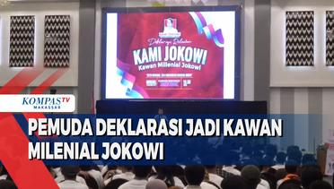 Pemuda Deklarasi Jadi Kawan Milenial Jokowi