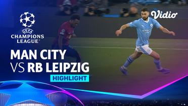 Man City vs RB Leipzig - Highlights | UEFA Champions League 2023/24