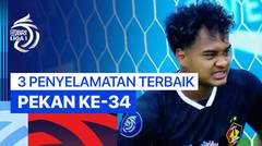 3 Penyelamatan Terbaik Pekan ke-34 | BRI Liga 1 2024/25