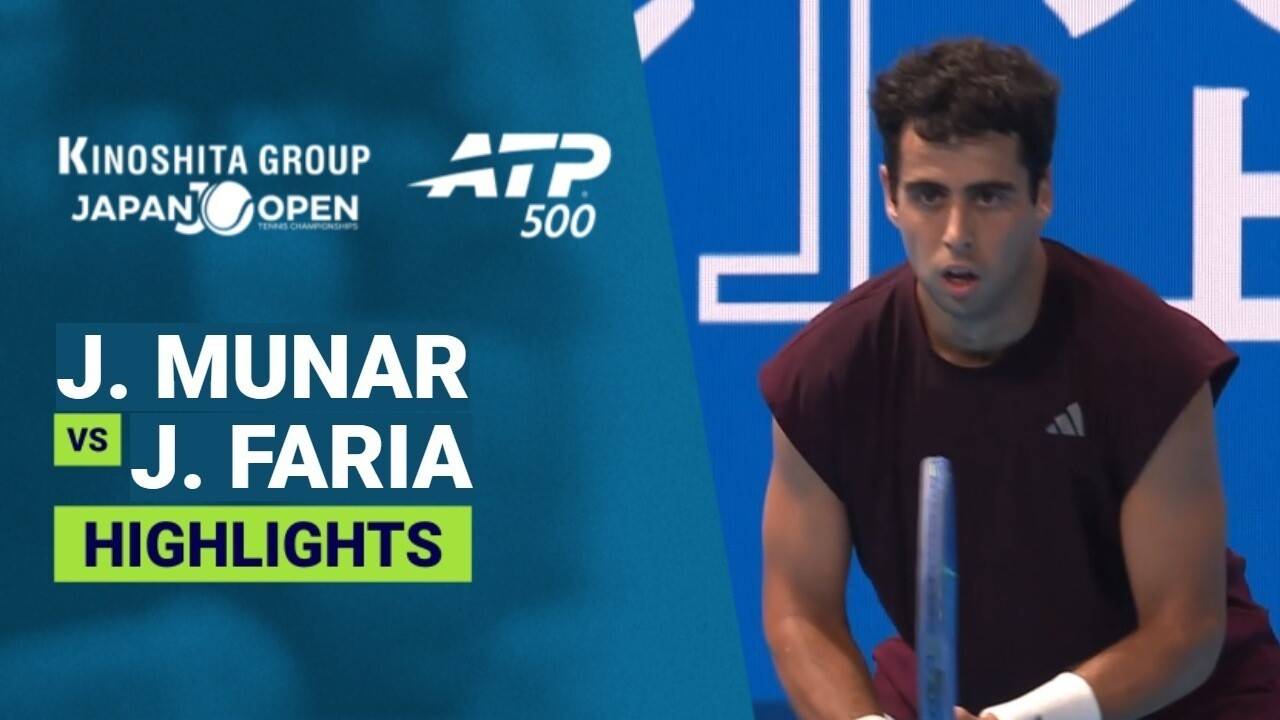 Jaume Munar vs Jaime Faria - Round 2 | ATP 500: Kinoshita Group Japan Open Tennis Championships 2026