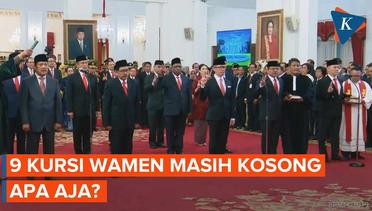 Jokowi Punya 9 Kursi Wakil Menteri yang Kosong, Apa Saja?