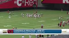 Jaron Brown's spectacular one-handed catch - 2015 NFL Training Camp highlight 