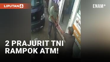 2 Prajurit TNI Jadi Otak Perampokan ATM