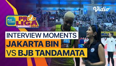 Wawancara Pasca Pertandingan | Putri: Jakarta BIN vs Bandung BJB Tandamata | PLN Mobile Proliga 2024