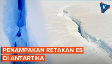 Es di Antartika Meretak, Apa Penyebabnya?