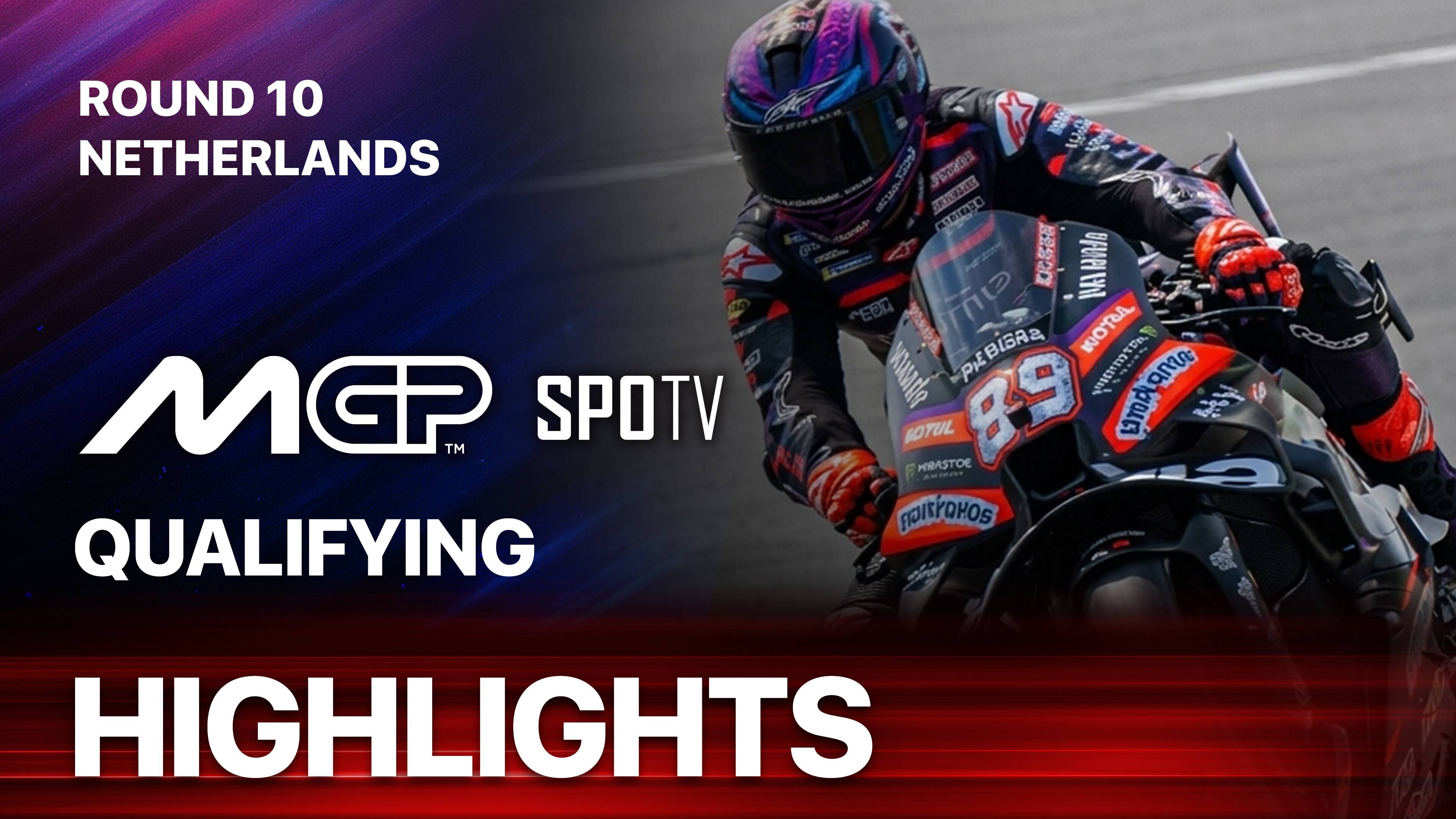 MotoGP Qualifying: Tissot Grand Prix of The Netherlands - MotoGP 2026 Round 10