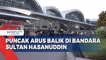 Puncak Arus Balik Di Bandara Sultan Hasauddin