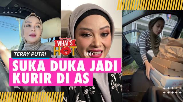 Suka Duka Terry Putri Jadi Kurir Makanan Di AS: Ya Sama Kayak Ojol Di Sini, Capek - Nangis Mulu