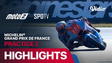 MotoGP 2024 Round 5 - Michelin Grand Prix de France Moto2: Practice 2 - Highlights | MotoGP 2024