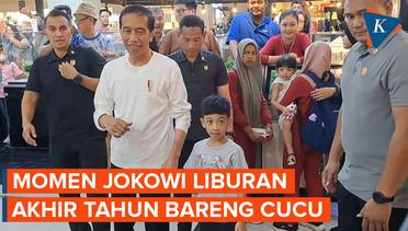 Libur Akhir Tahun, Jokowi Ajak Jan Ethes dan La Lembah Manah ke Mal Solo Paragon
