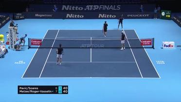 Match Highlight | M.Pavic/B.Soares 2 vs 1 J.Melzer/E.Roger-Vasselin | Nitto ATP Finals 2020