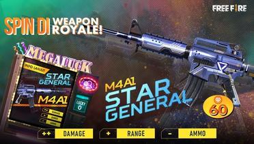 Star General Tersedia di Weapon Royale! - Garena Free Fire