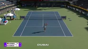 Match Highlights | Caroline Garcia 2 vs 1 Angelique Kerber | WTA Dubai Tennis Championships 2021