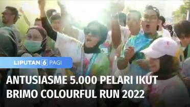BRImo Colorful Run 2022, 5.000 Pelari Ikut Berpartisipasi! | Liputan 6