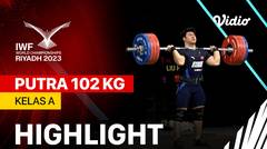 Highlights | Putra 102 kg - Kelas A | IWF World Championships 2023