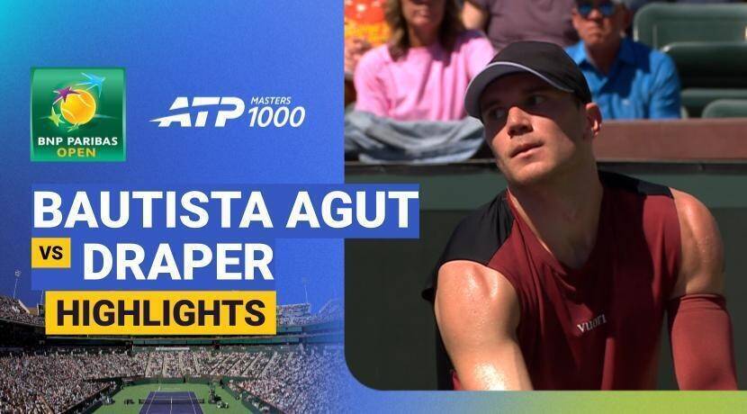 Roberto Bautista Agut vs Jack Draper - Round 2 | ATP 1000: BNP Paribas Open 2026