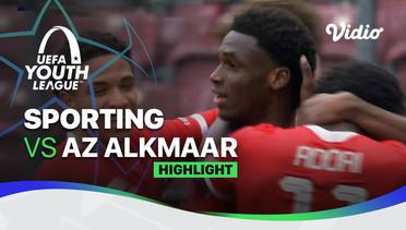 Highlights - Semifinal: Sporting vs AZ Alkmaar | UEFA Youth League 2022/23